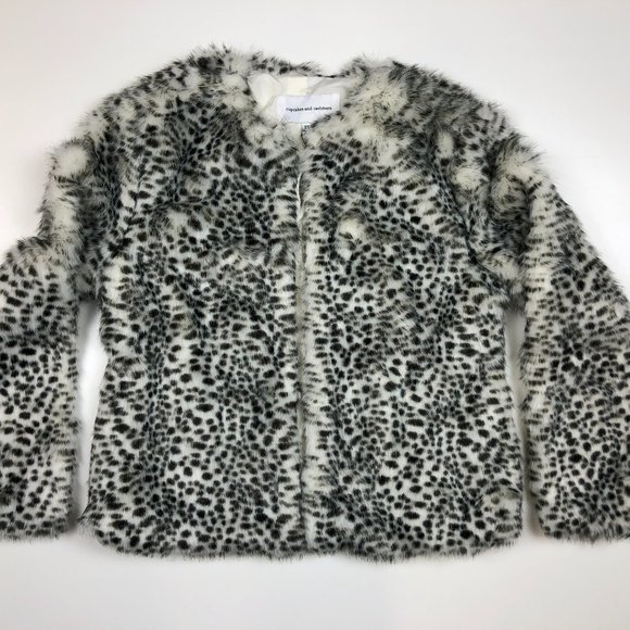 Cupcakes and Cashmere cheetah faux fur jacket - Picture 2 of 3